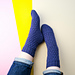 Fruity Socks - Blueberry pattern 