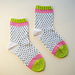 Fruity Socks - Dragonfruit pattern 