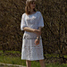 Dress with puff sleeves pattern 