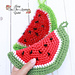 Watermelon Scrubby & Dishcloth pattern