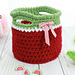 Watermelon Basket With Handles pattern 
