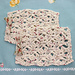 Diamond Shells Mug Rug pattern 