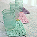 Diamond Shells Mug Rug pattern 