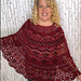 Round Puzzle Poncho pattern 