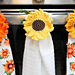 Sunflower Towel Topper pattern 