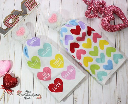 Heart Towel Ring Topper photo 7
