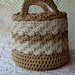 Shell Basket with Handles pattern 