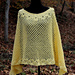 Mesh Over Brook Poncho pattern 