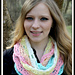 Ladies Mirrored Fan Lace Scarf pattern