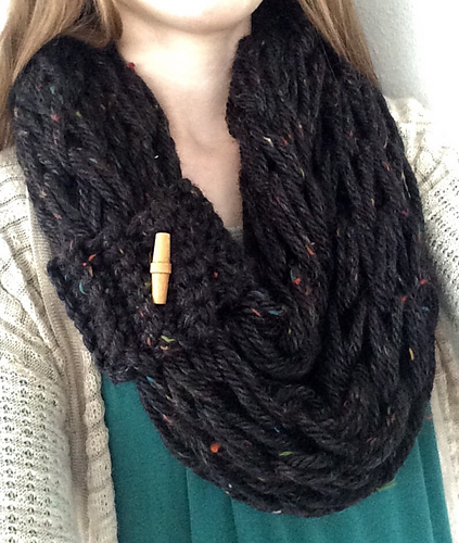 Hvordan strikke skjerf med armene (Arm Knit Scarf) - 2015 Kristin Kreates