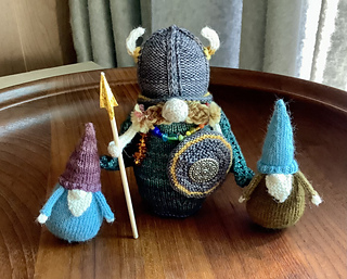 With my 2 other June gnomes.