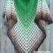 Rainforest Triangle Shawl #1 pattern