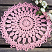 Floral Petals Doily pattern 