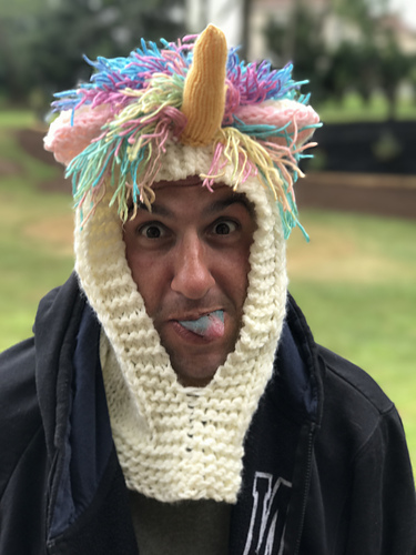 Hoded Unicorn Lue - Krystle's Krazy Knits