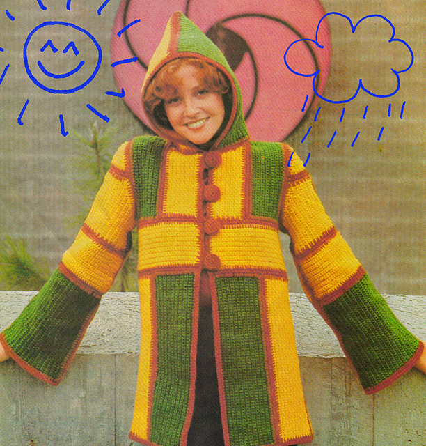 Ravelry Foxy patchwork jacket pattern by ! designer needed