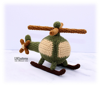 Military Helicopter Crochet Pattern