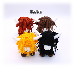 Highland Cow Crochet Pattern