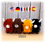 Highland Cow Crochet Pattern