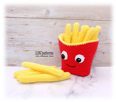 French Fries Crochet Pattern