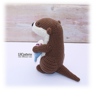 Otter with Fish