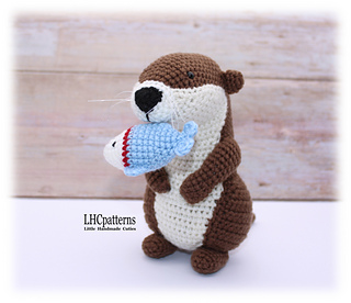 Otter with Fish