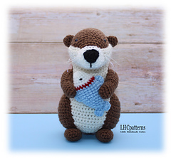 Otter with Fish