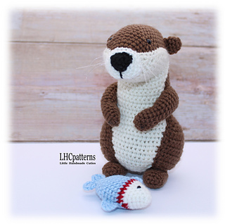 Otter with Fish