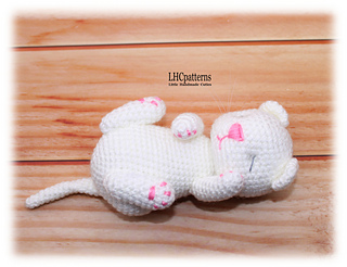 Crochet Sleeping Kitten