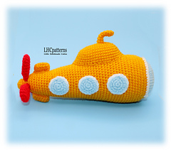 Yellow Submarine Crochet Pattern