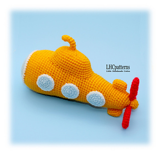 Yellow Submarine Crochet Pattern