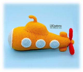 Yellow Submarine Crochet Pattern