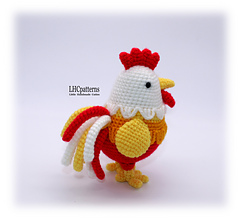 Rooster Crochet Pattern