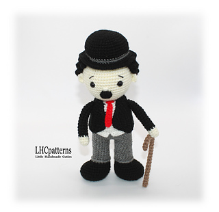 Charlie Chaplin Crochet Pattern
