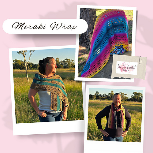 Ravelry: Meraki Wrap pattern by Sharon Morrison