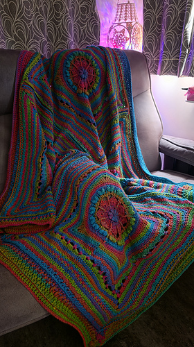 Astral Bloom Blanket