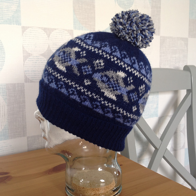 For'tuna' Bobble Fish hat pattern by 
