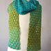 Waterfall Scarf pattern 