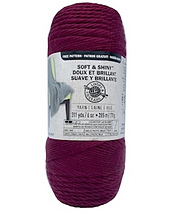 Soft & Shiny Yarn By Loops & Threads - 6 Ounces - 311 Yards