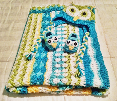 Baby Owl Booties photo 5