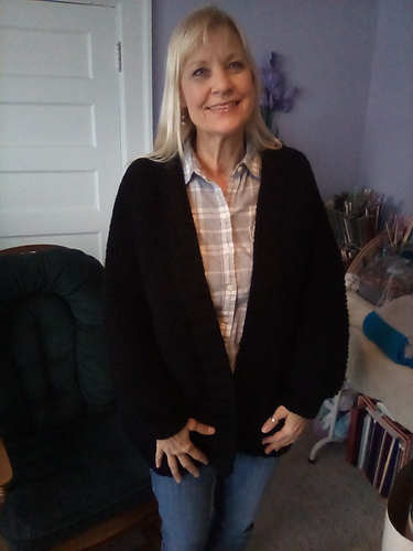 The Sunset Cardigan - byLadyDaVinciKnits
