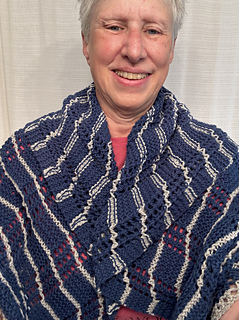 Sample in Knitting for Olive Heavy Merino (worsted weight)