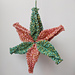 Retro Christmas Star pattern 