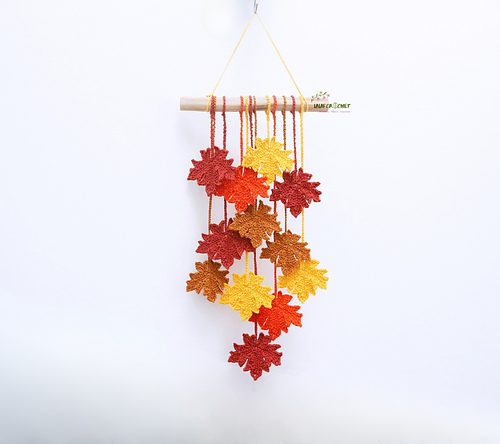 Maple leaf veggpynt - Lala Nguyen