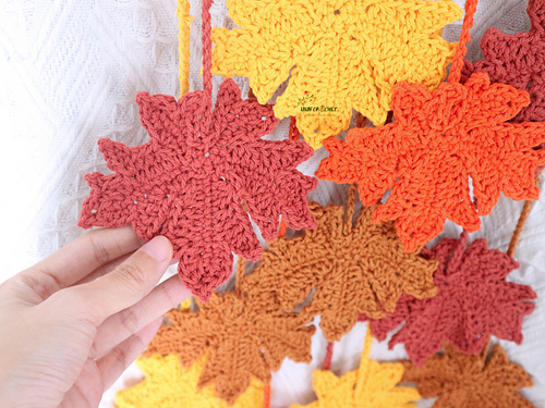 Maple leaf veggpynt - Lala Nguyen
