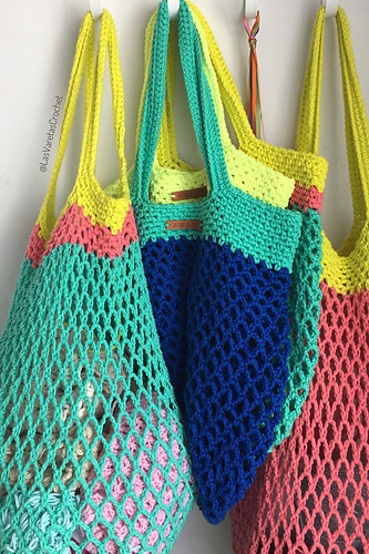 Ecobolsa LVC - Las Varetas Crochet