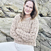 Fluffy Basketweave Pullover pattern 