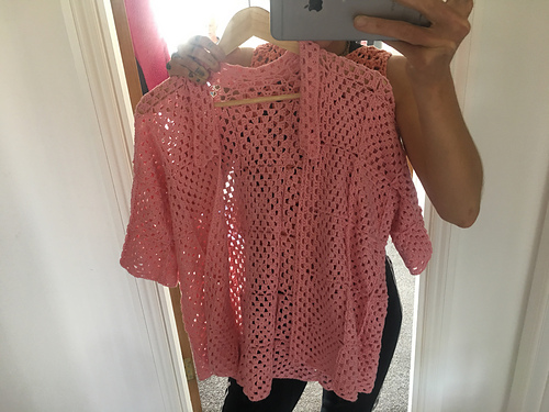 Granny square Genser - LJ Millar