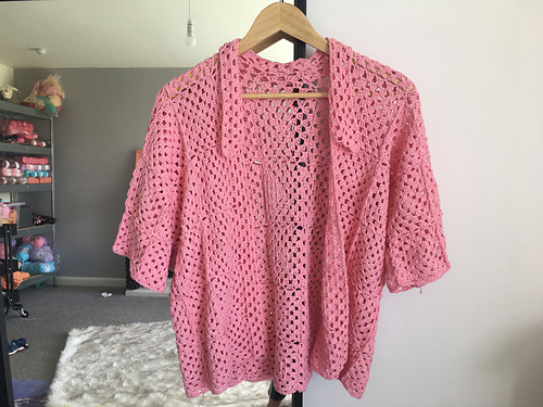 Granny square Genser - LJ Millar