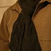 Cabled Captain Scarf pattern 