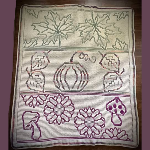 Francine Fall Mosaic Blanket